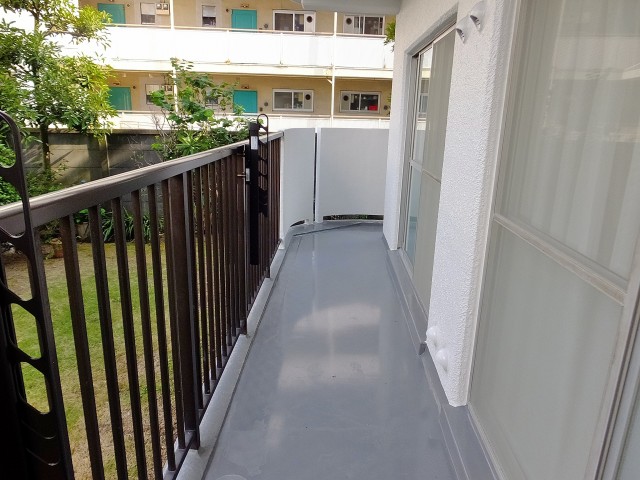 コートハウス東品川　1Fバルコニー