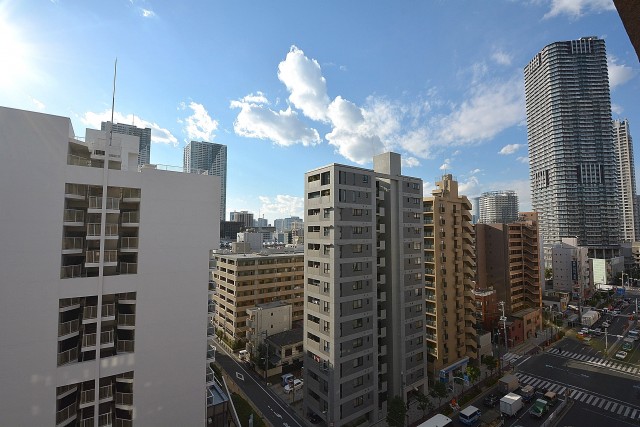 リア・マンシオン晴海　バルコニーからの眺望