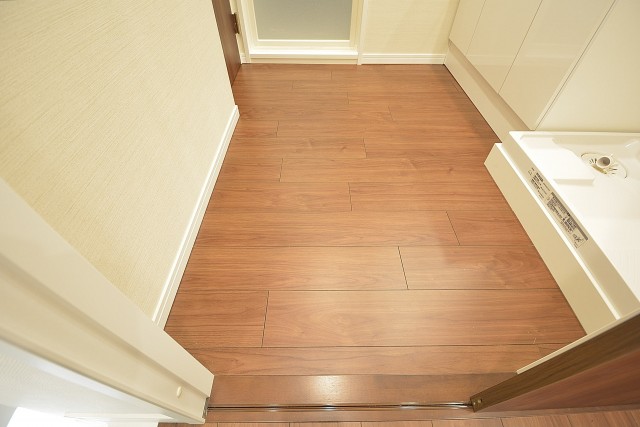 明石町アビタシオン　洗面室