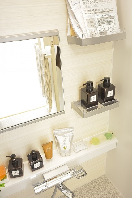 大森パークハイツ　追い焚きと浴室換気乾燥機能付きバスルーム