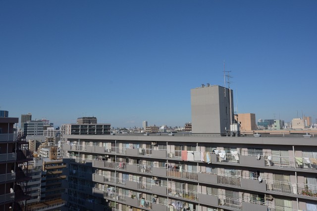 大森パークハイツ　玄関前からの眺望