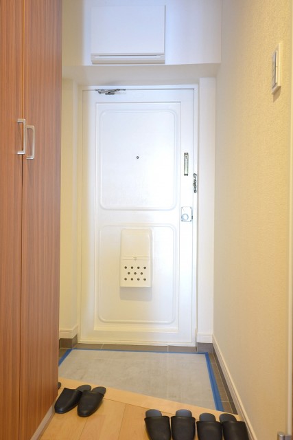 秀和南品川レジデンス　右にシューズＢＯＸのある玄関