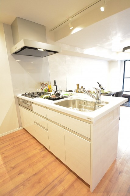 人気のカウンターキッチン