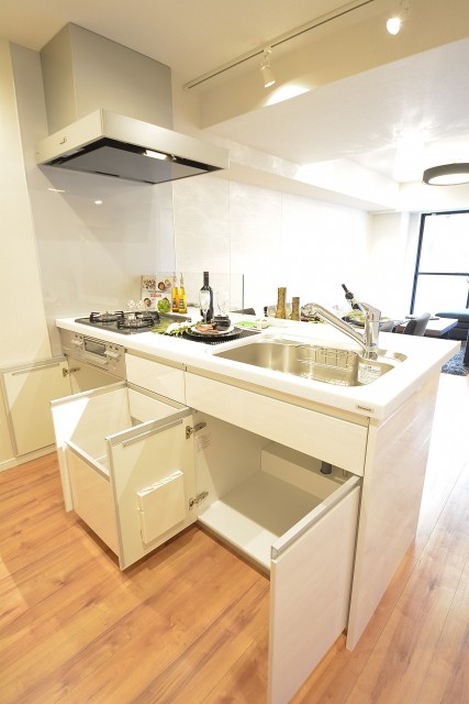 人気のカウンターキッチン