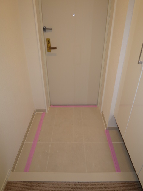 明るい印象の玄関