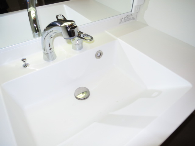 継ぎ目のない美しい洗面ボウル