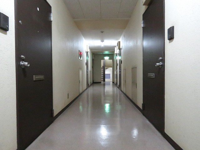 グリーンキャピタル広尾　共用廊下