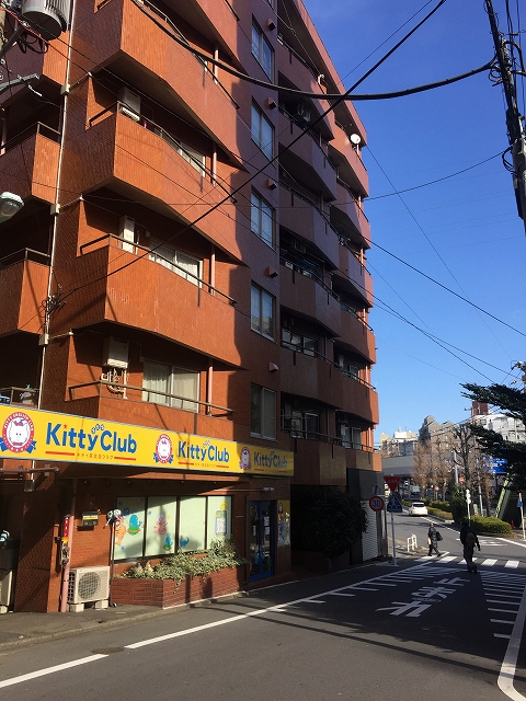 シャンボール柿の木坂　前面道路