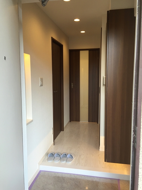 シャンボール柿の木坂　玄関