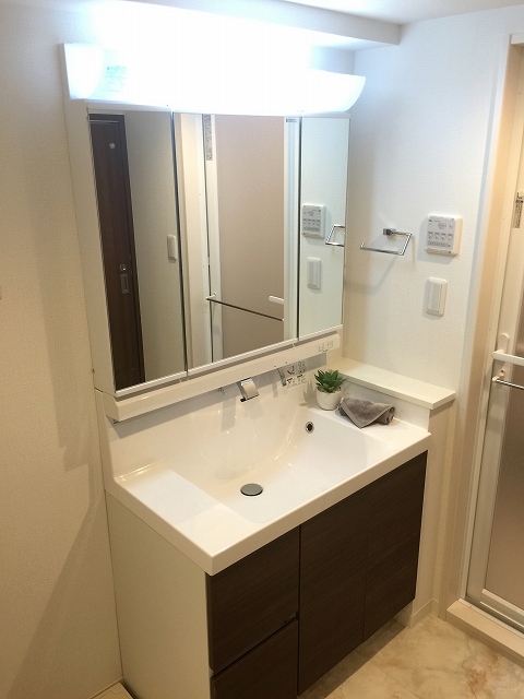 シャンボール柿の木坂　洗面台