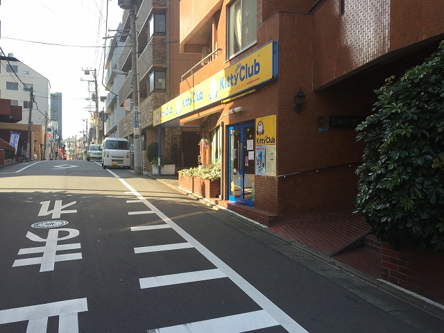 シャンボール柿の木坂　前面道路