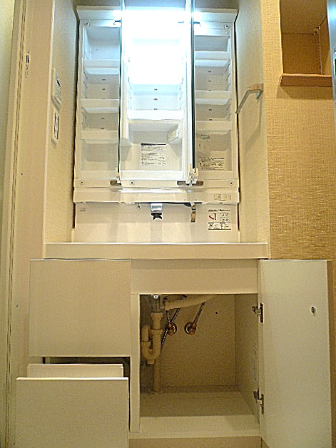 チュリス氷川坂 洗面化粧台　収納　312