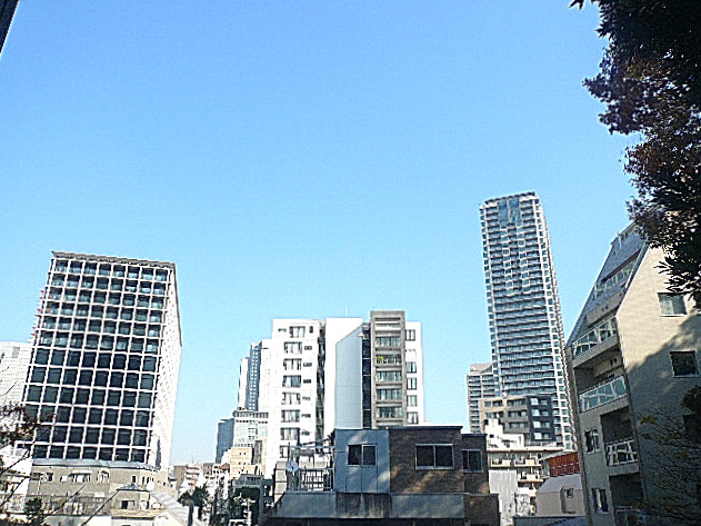 チュリス氷川坂　3階　テラスからの眺望312