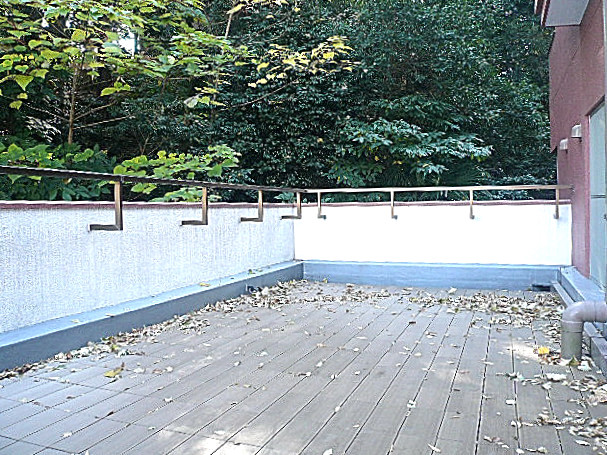 チュリス氷川坂　広々テラスは28.18㎡312