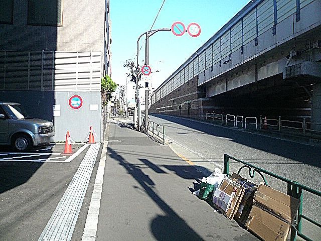 ライオンズマンション柿の木坂　マンションまでの道のり