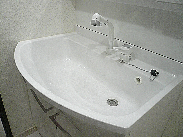 たっぷりある洗面ボウル