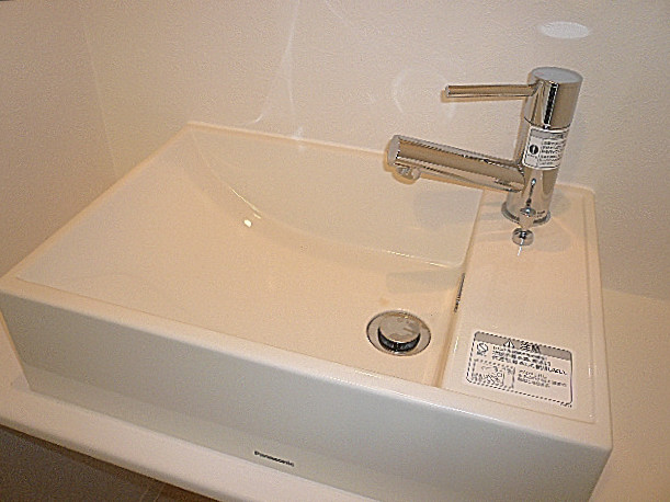 手洗い付トイレです。