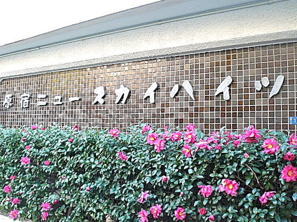 原宿ニュースカイハイツ　館銘板