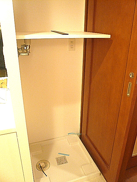 洗濯機置き場です。