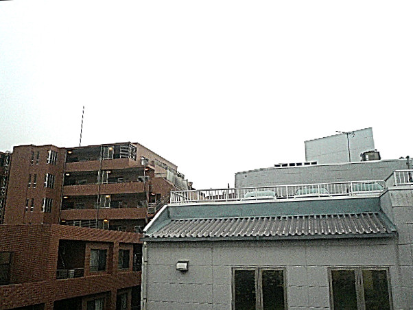 3階からの眺望です。