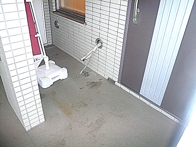 戸建のような玄関です。