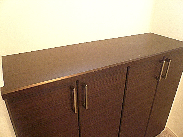 カウンター玄関収納です。