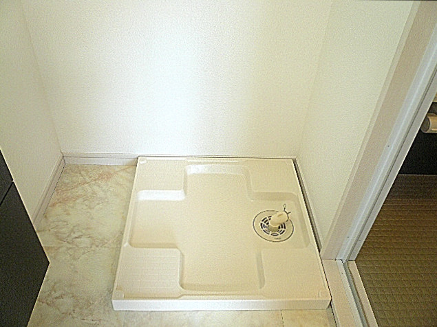 洗濯機置き場です。