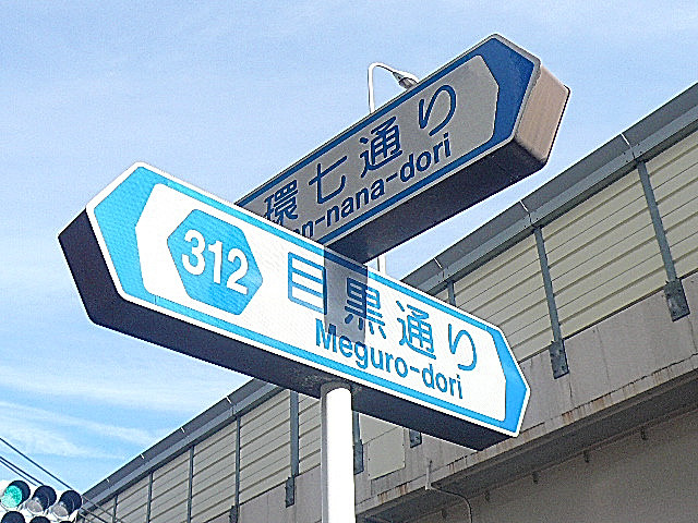 目黒通り　環七通り