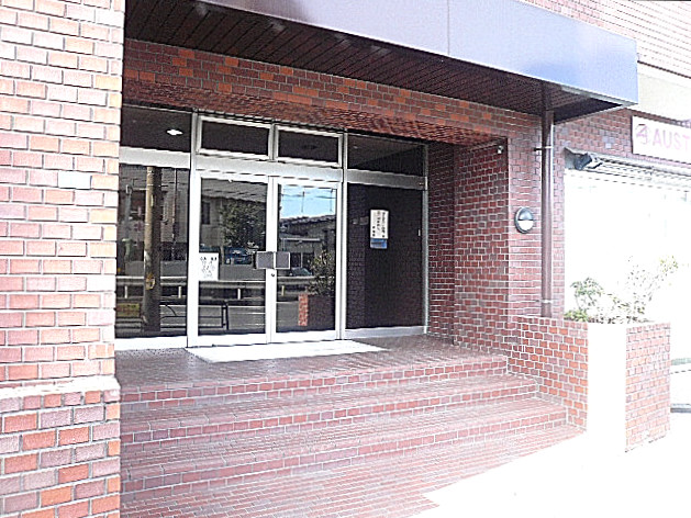 エントランス前です。