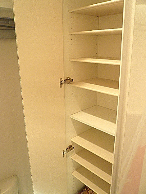 トールサイズの玄関収納。