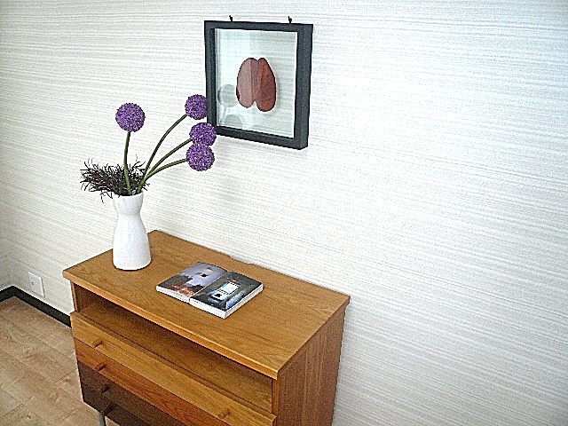 2面採光の洋室　6.8帖です。