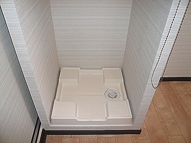 洗濯機置き場です。