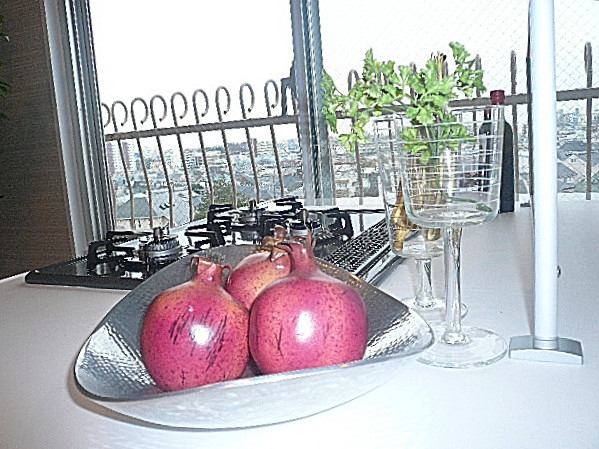 ワイドで広々システムキッチン