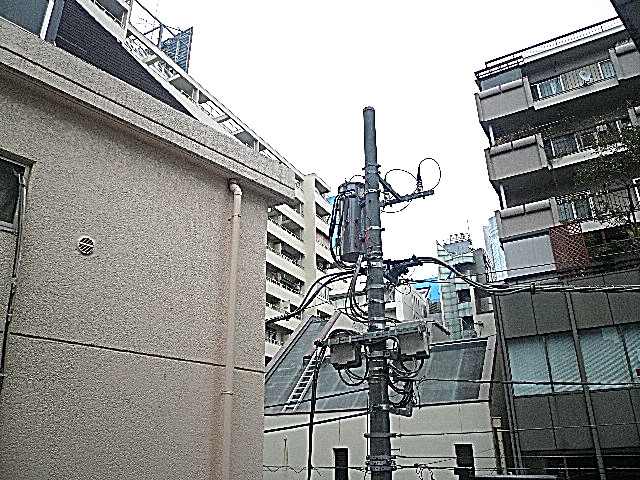 マンションフロイント麻布 2階からの眺望です。