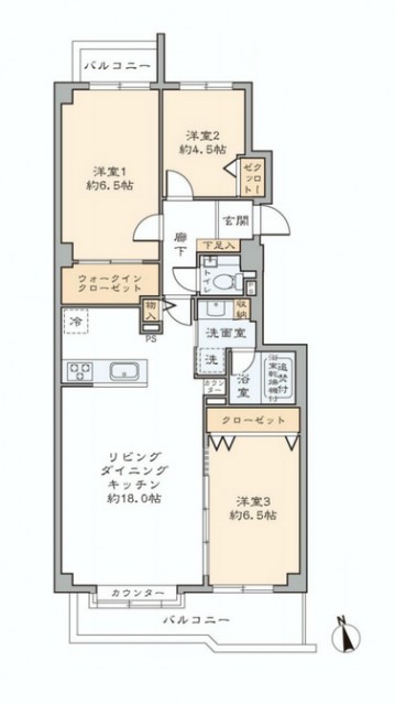 パーク・ハイム池袋本町　間取り