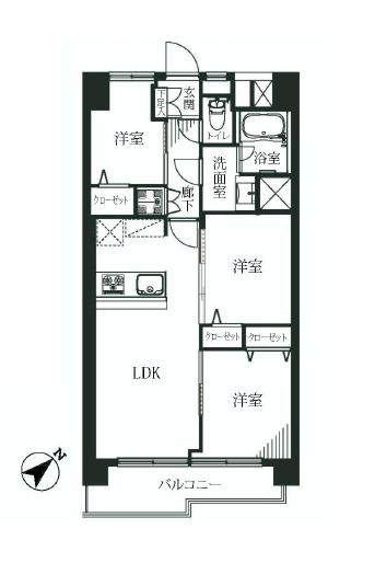 東中野ハイム　間取り
