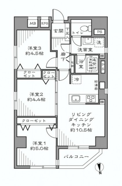 カーネ・ワセダ　間取り