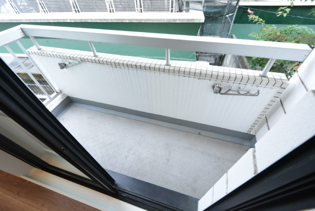 インペリアル渋谷神泉フラット 北東向きバルコニー