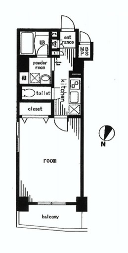 ミリオングランデ元赤坂ヒルズ　間取り