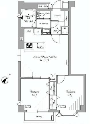 藤和青葉台コープ　間取り