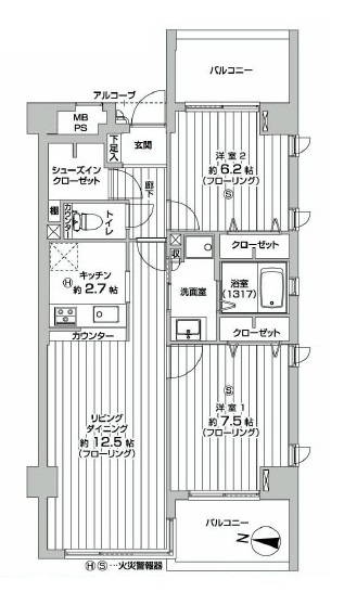 グランドメゾン高円寺南　図面
