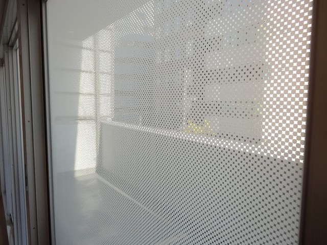 第1恵比寿マンション　バルコニーのガラス窓