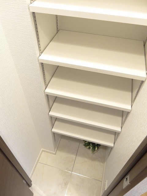 収納力◎のシューズインクローゼット