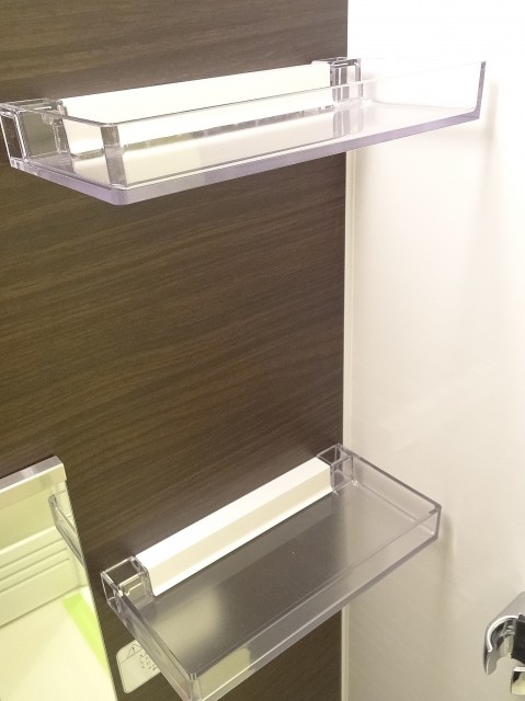 バスグッズの置場に♪