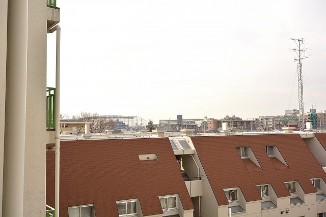 ラインコーポ高井戸　廊下眺望