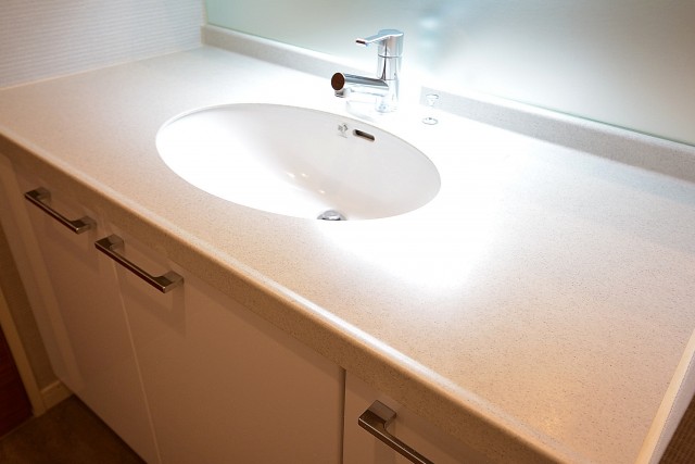 大崎南パークハウス　カウンター部分、広いです