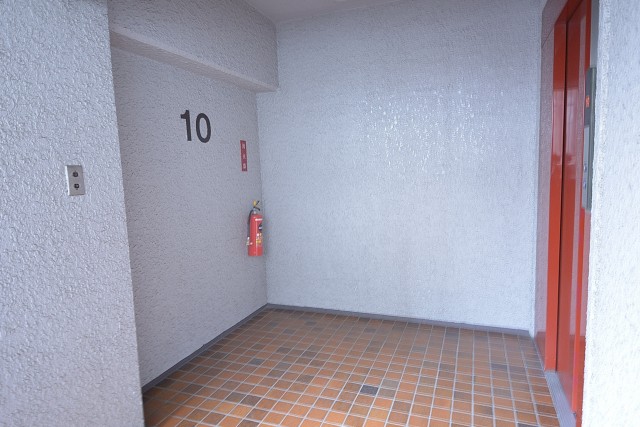 芝パークサイドハイツ エレベータホール