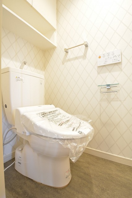 大崎南パークハウス　ウォシュレット付きトイレ