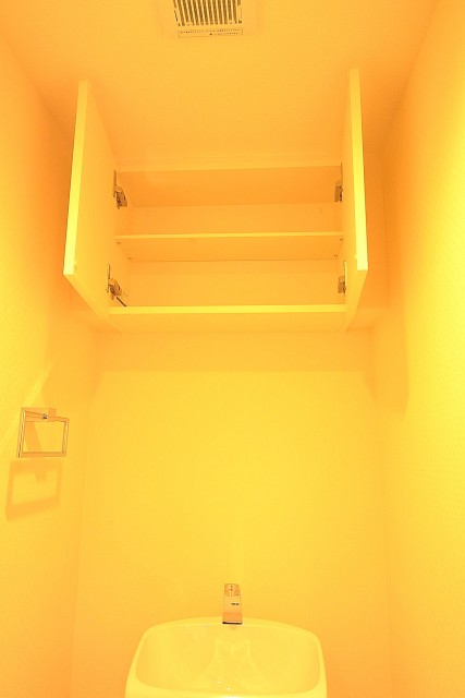 五反田ダイヤモンドマンション　トイレ棚