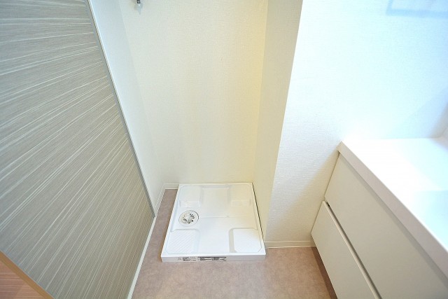 芝パークサイドハイツ 洗濯機置場